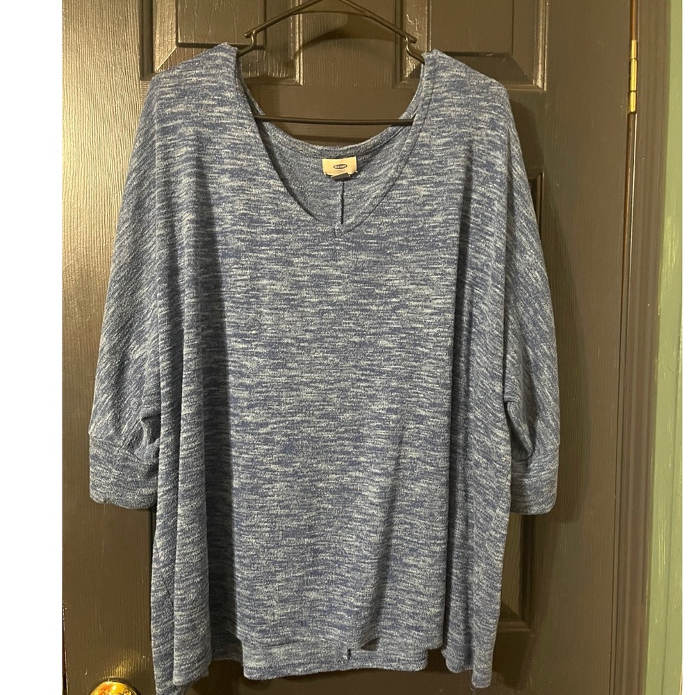 Old Navy Blue Knit Top